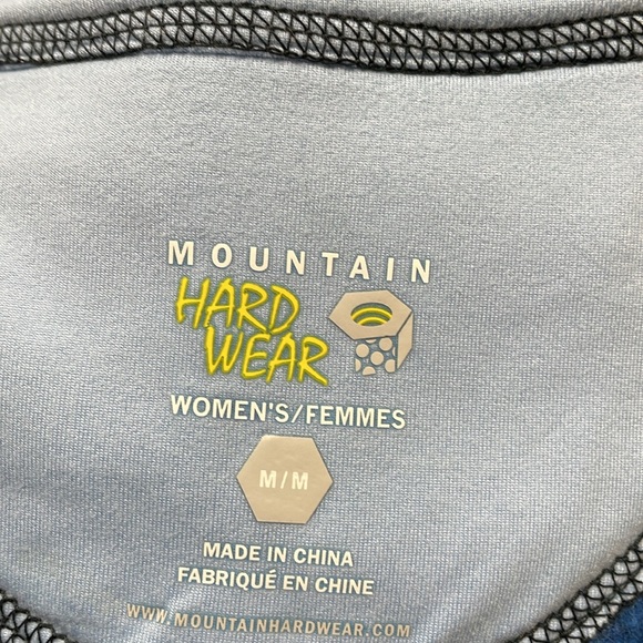 Mountain Hardwear athletic zip up with zipper pocket on left arm - Picture 12 of 14